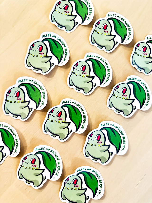 "alles im grünen Bereich" Chikorita/Endivie