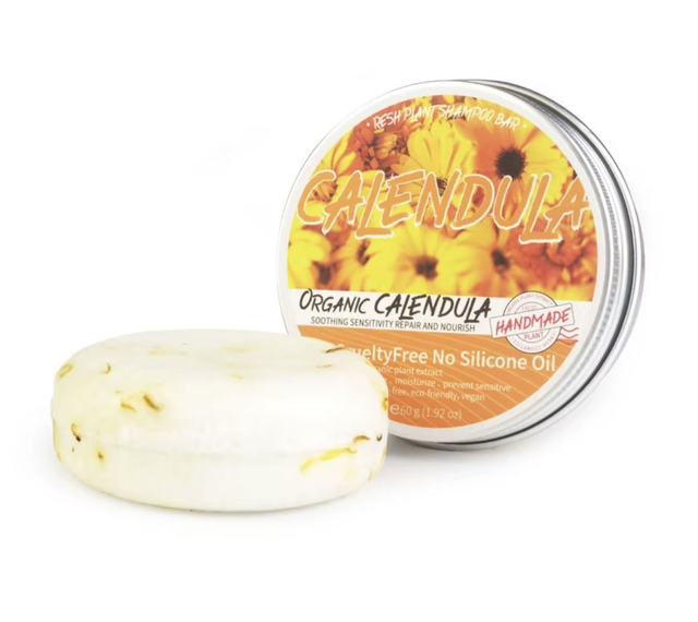 Shampoing solide Calendula – Cheveux apaisés et nourris