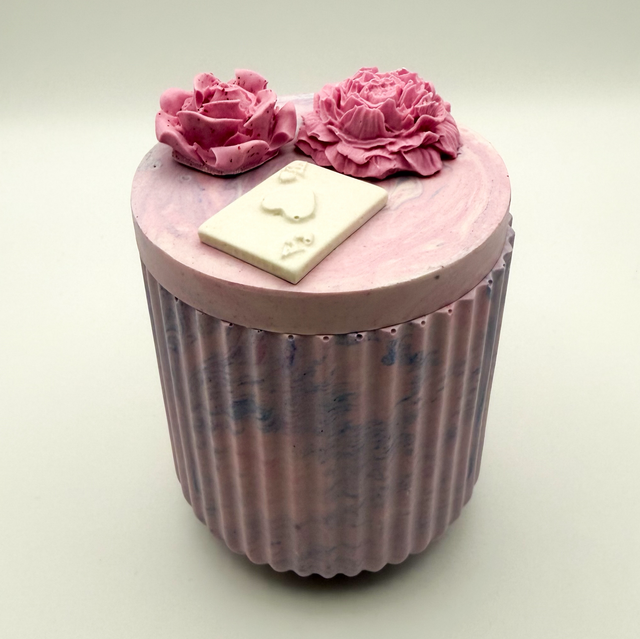 Boîte en jesmonite - Alice