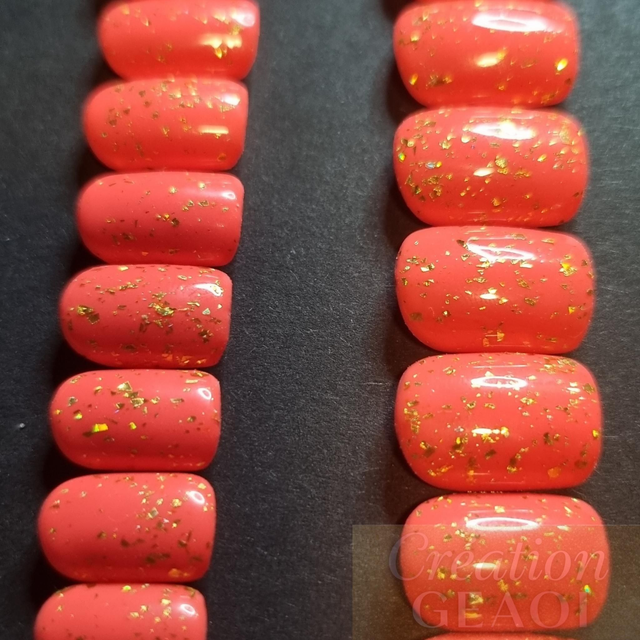 Glitz Corail little carré S
