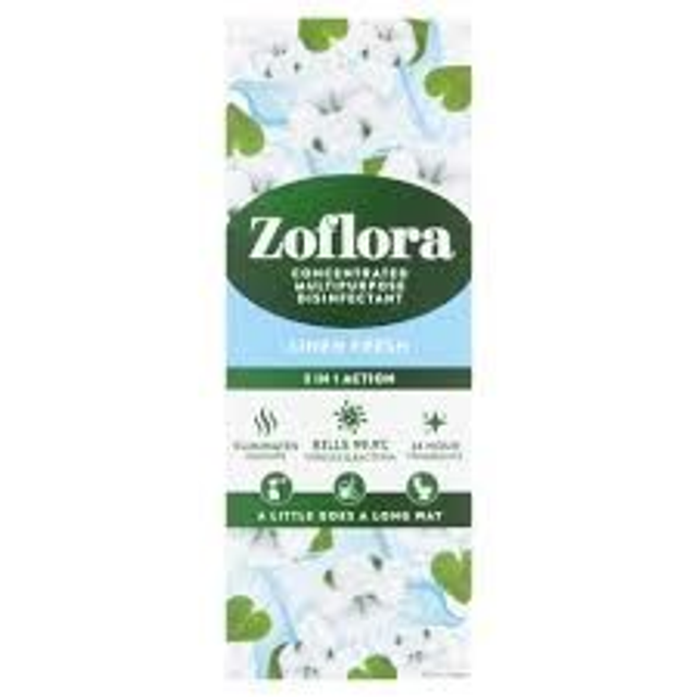 Zoflora Concentrated Disinfectant Linen Fresh 120ml 