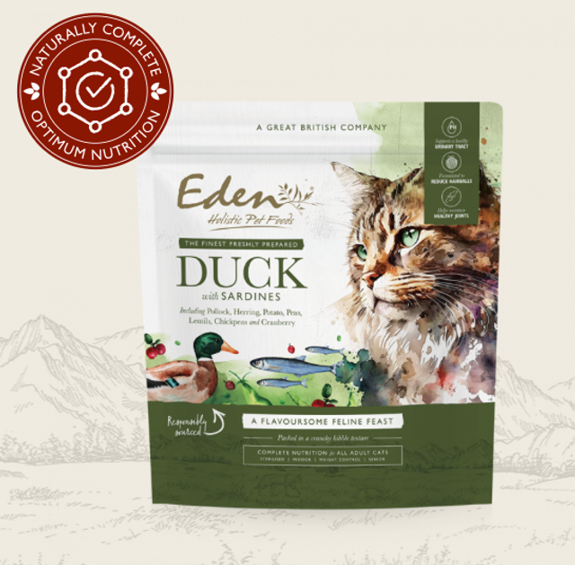 EDEN FELINE FEAST DUCK & SARDINE 1.5KG