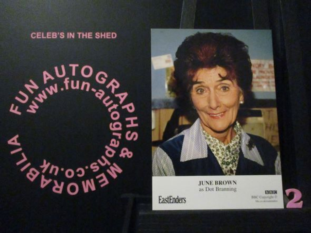 June Brown (Dot Branning) Original EastEnders Cast Card (2)