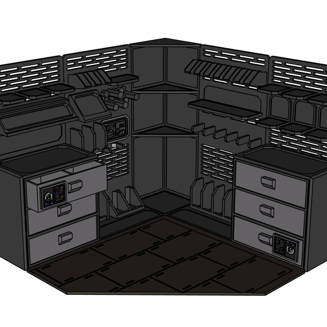 3d printed storage room
