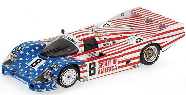 Porsche 956 Stars + Strips Le Mans 1986 Minichamps 1:18