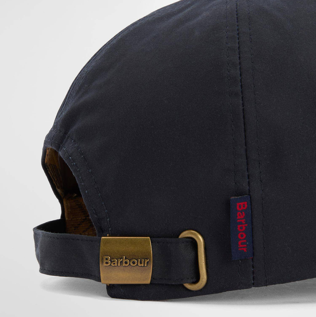 Barbour Waxed Sports Cap Classic Navy