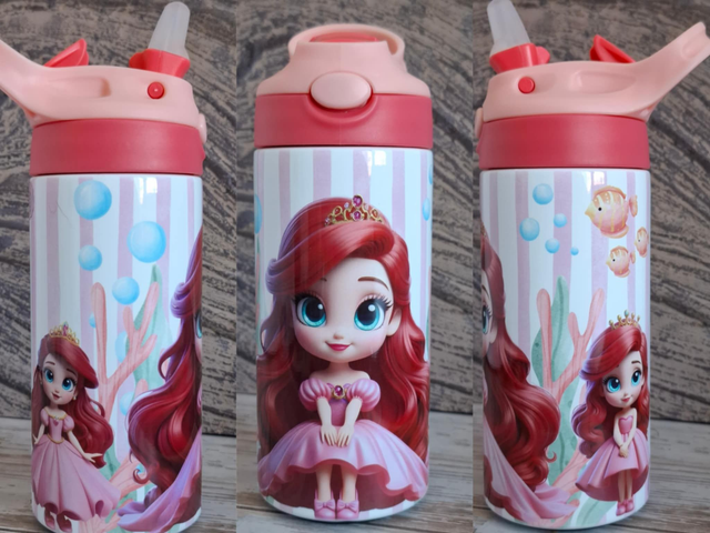 Gourde enfant princesse 