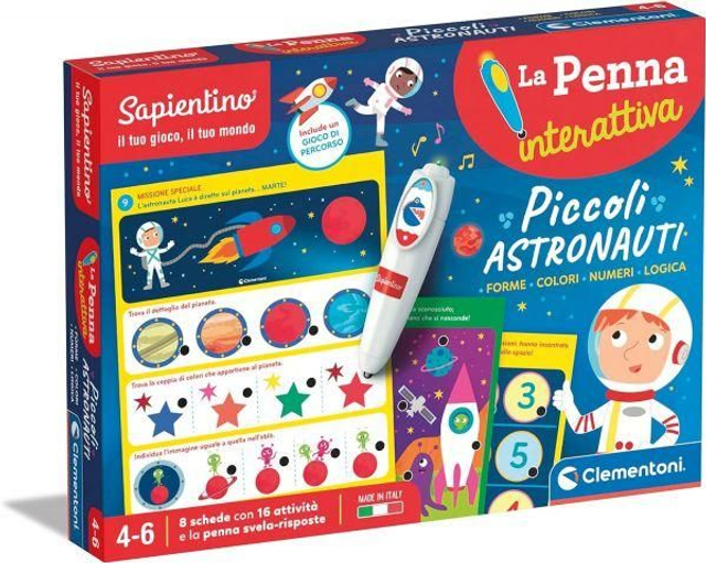 Clementoni Sapientino Penna Interattiva Astronauti - 16747
