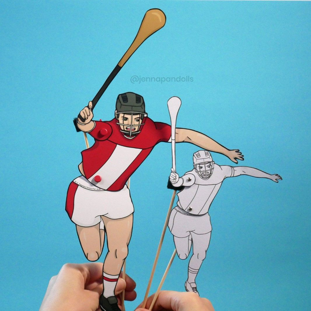 Hurling Player (Sports Collection)