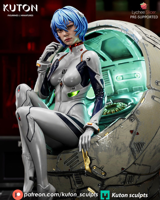 STATUE REI AYANAMI série manga