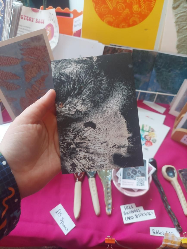 Mushroom Self portrait A6 notebook 