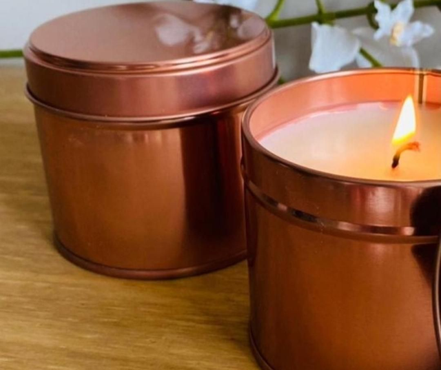 Meditation soy wax candlle