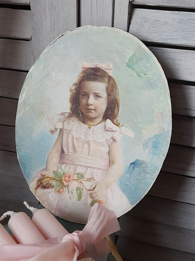 Portrait ancien fillette