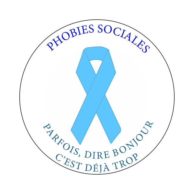 Badge Phobies Sociales