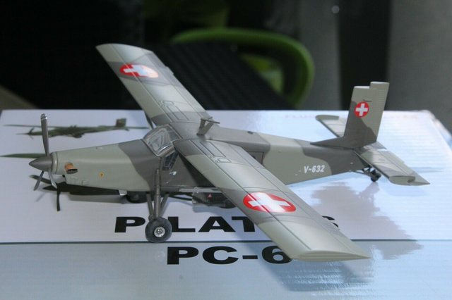 Pilatus PC-6 Turboporter (V-632), Swiss Air Force, 1:72