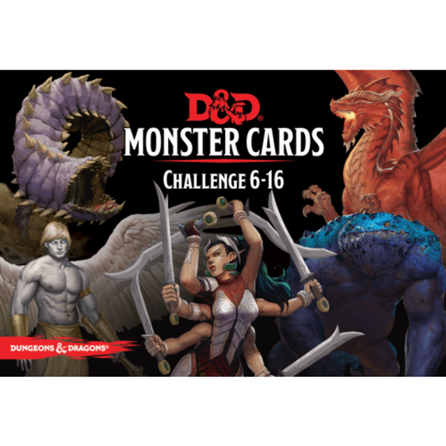 Monster Cards Challenge 6 - 16