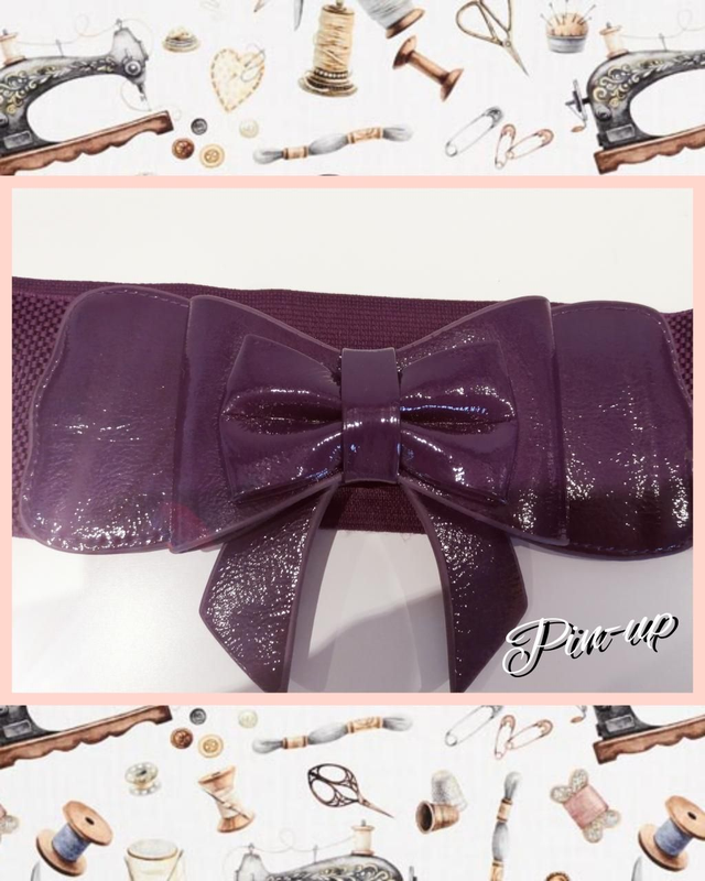 Ceinture Élastique Nœud Simili 