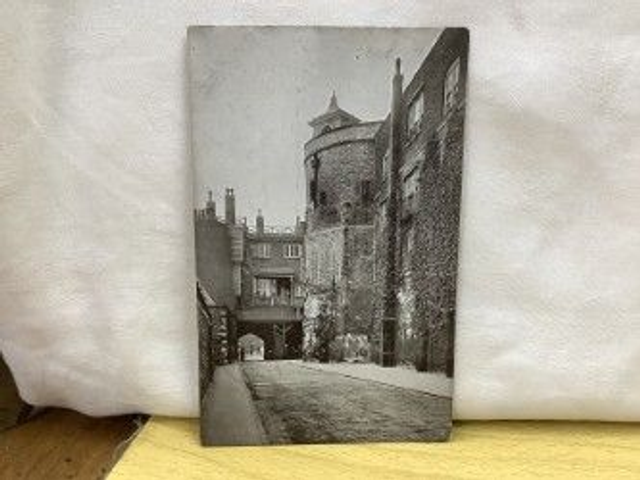 View along the Outer Ward looking towards the Byward Tower Tower of London, Gale & Polden Ltd Vintage Postcard Our Ref A45 £2.00