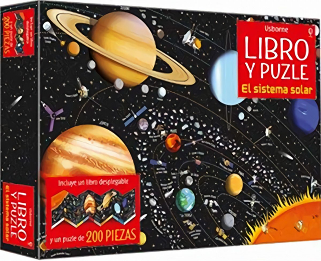 El sistema solar: libro y puzle