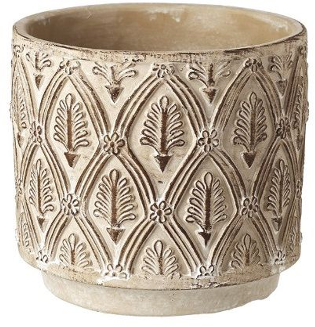 Patterned Plant Pot