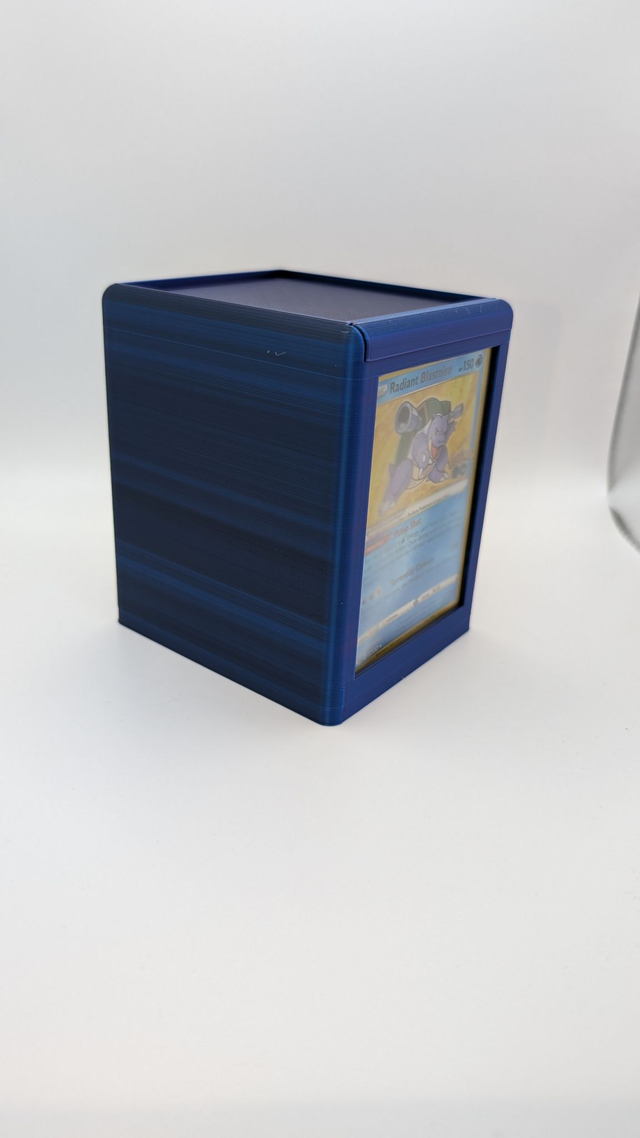 Trading Card Deck Box with Display Front