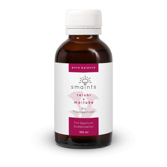 Smaints Pure Balance Flüssigextrakt mit Reishi und Maitake