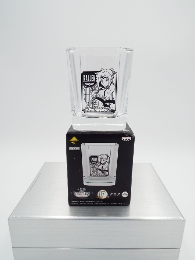 Code Geass Clamp ( Code Black in Ashford ) Kallen Glass Official Japanese release
