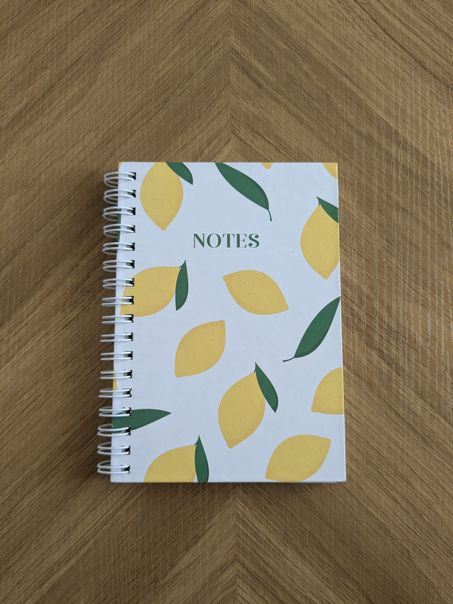 Carnet A6 Citrons - REF614