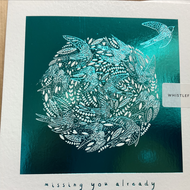 Leaving - Missing you already. WF