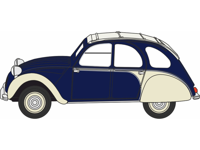 Citroen 2CV Dolly Blueberries &amp; Cream