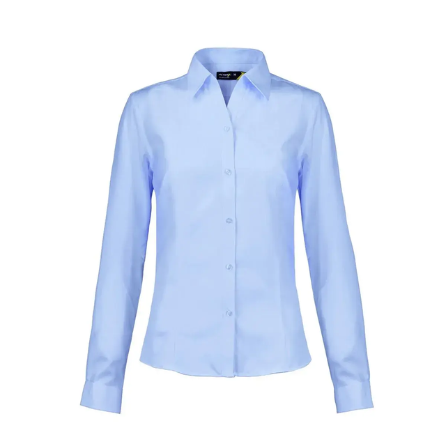 Blusa Oxford M/Larga colores Celeste y Blanca
