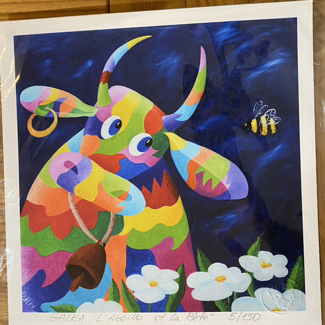 Print « L’abeille et la Bête »