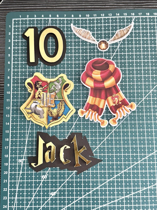 Harry Potter cake topper