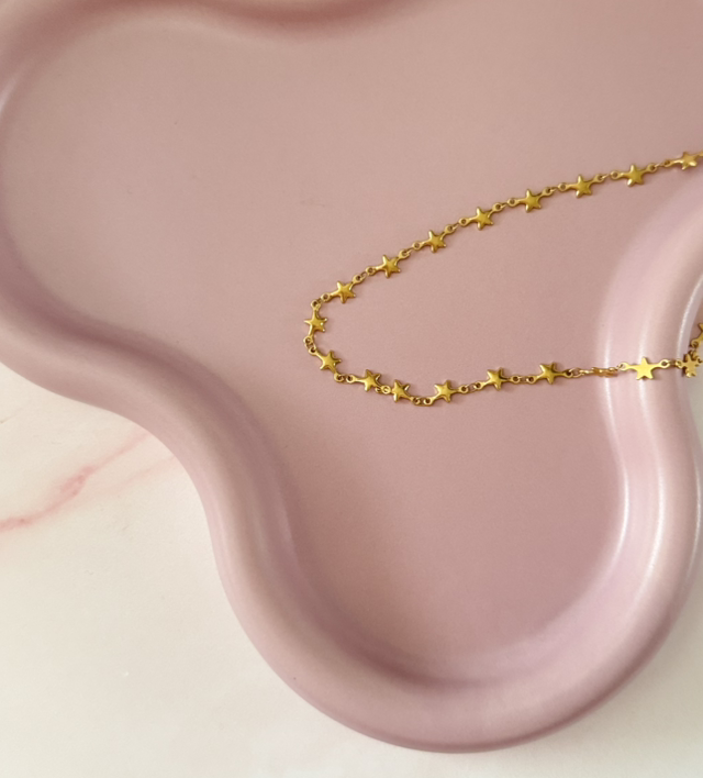 RVS Ketting Stars
