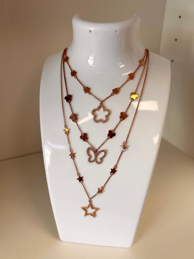 Collana spring argento 925