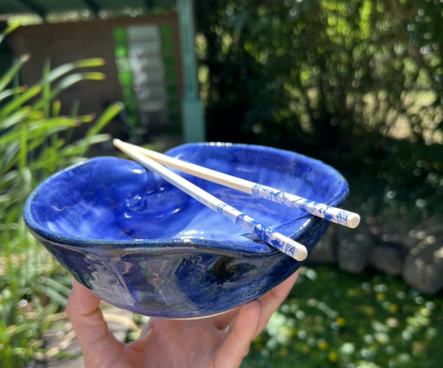 Bol à nouilles « entre ciel et mer »