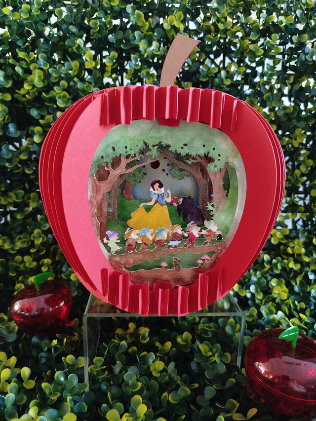 Lampe lumineuse Blanche neige 