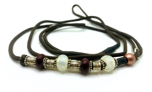 Laisse de présentation 4mm noire