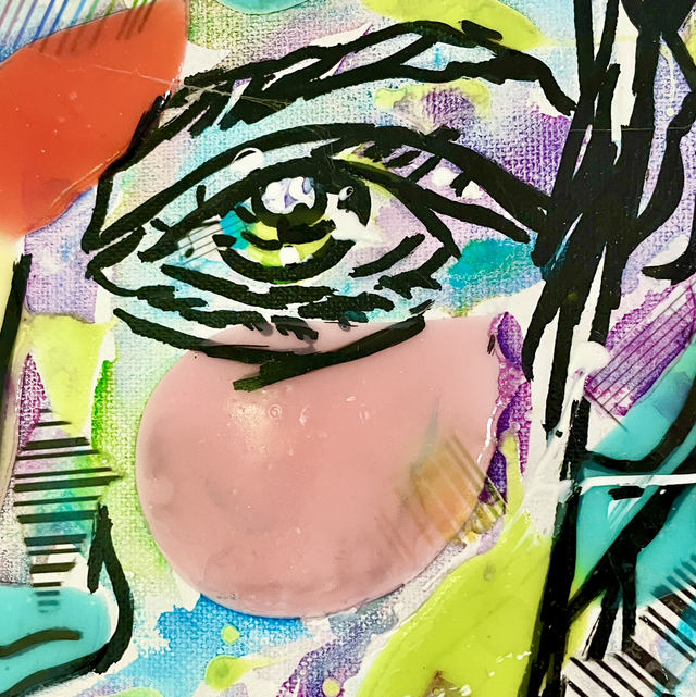 Dans les Yeux - 30x30cm - 2021