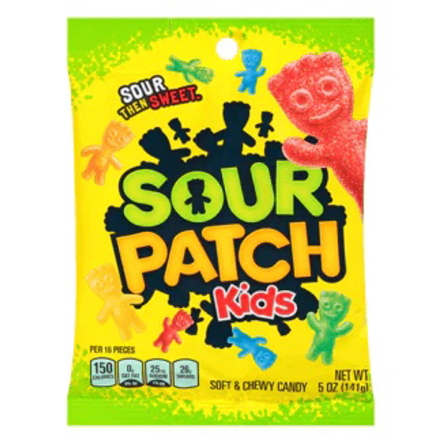 Sour Patch Kids Peg Bag (141g)