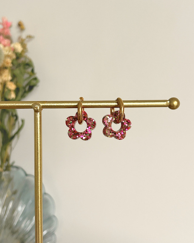 Rose et vert