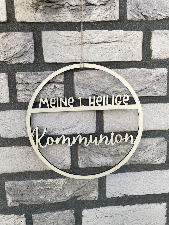 Dekoring "Meine 1. heilige Kommunion"