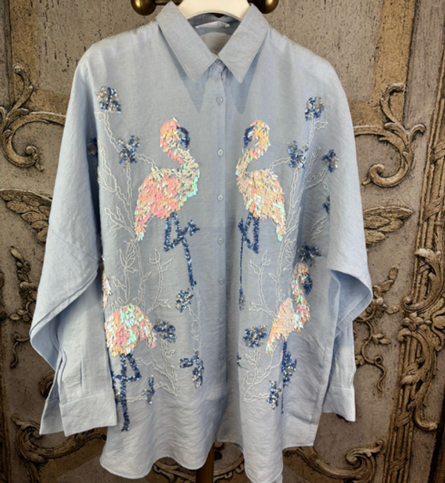 BU7 Bluse Flamingo AA ca.66/68 L ca.77