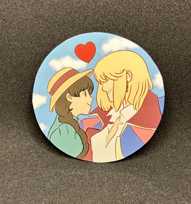 Howl and Sophie Sticker