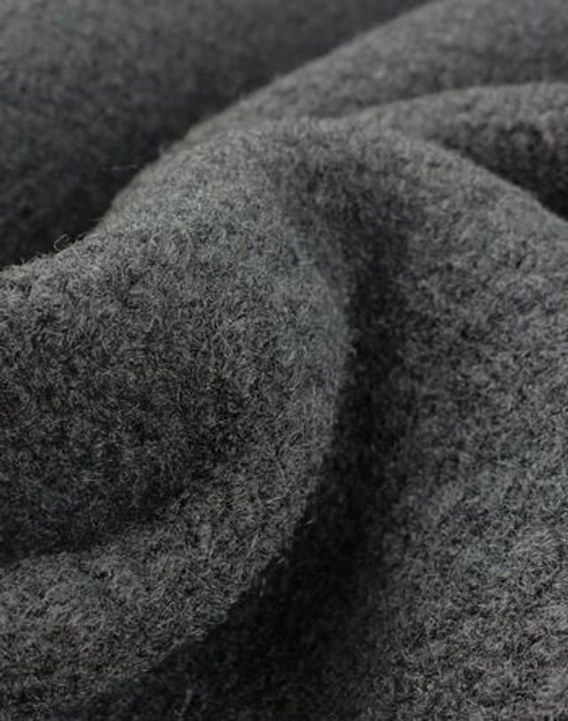 Capuche adulte - Mohair noir