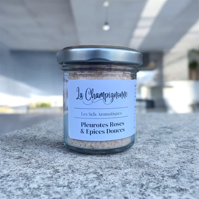Sel Pleurotes Roses &amp; Épices Douces - 60g
