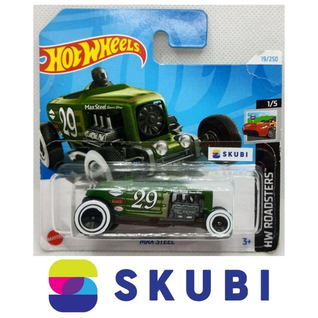 Max Steel 29 Hot Wheels 19/250 HW Roadster 5/5 
