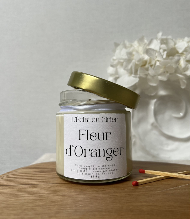 Fleur d’oranger - Bougie parfumée artisanale 