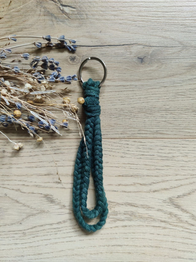 Porte-clés - Zéro déchet - Vert sapin