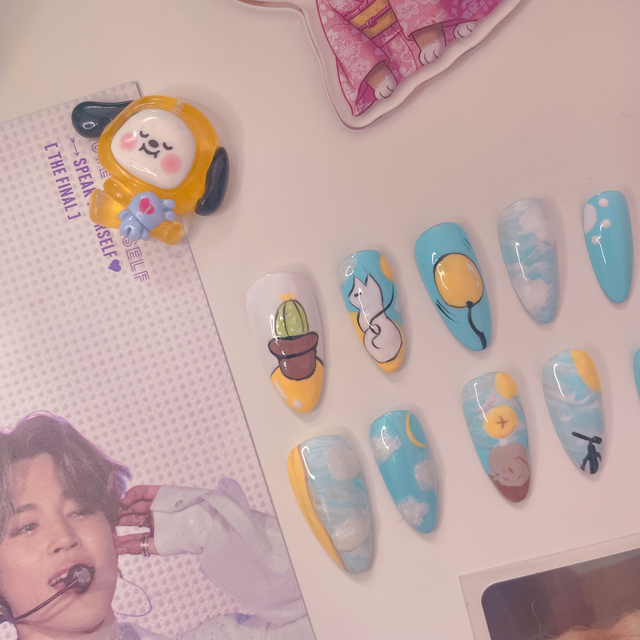 Set de Press-on Nails "Serendipity" 💛✨
